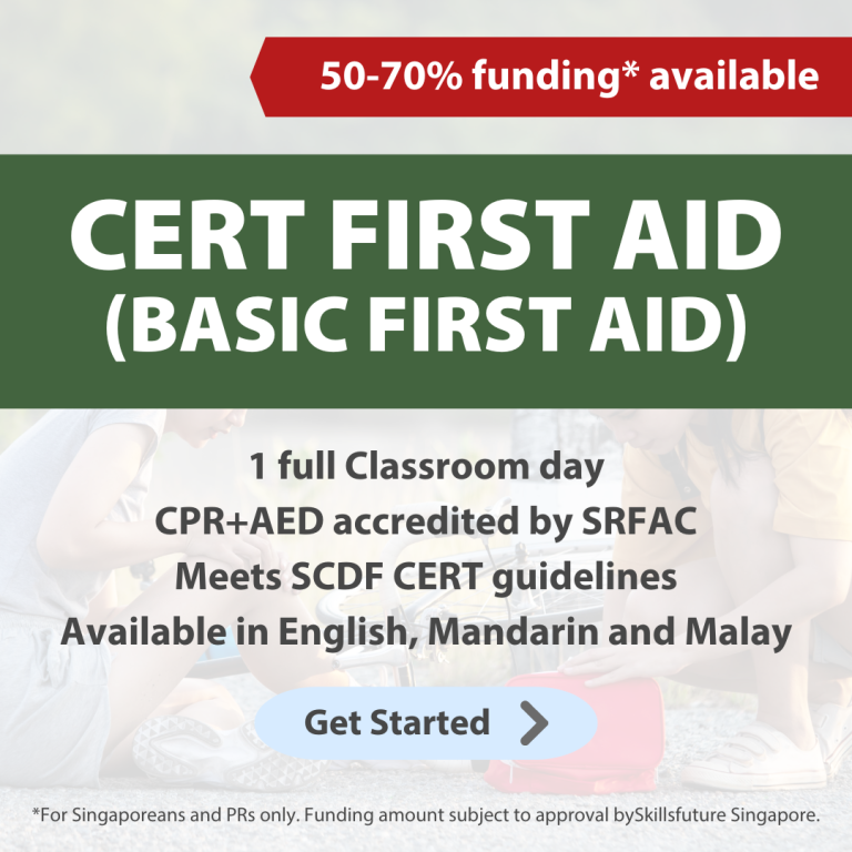 First Aid Training - Singapore Emergency Responder Academy (SERA)